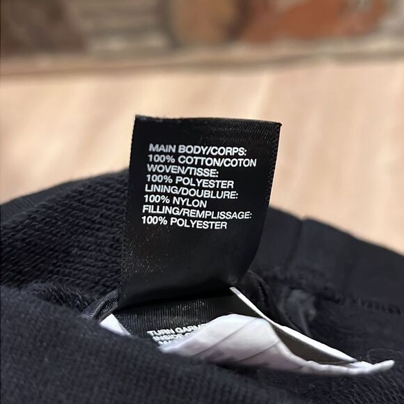 Zella Lilac Black Zip Up Quilted Puffer Hoodie Jacket - Picture 9 of 9